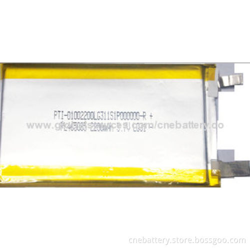 3.7V/2,500mAh Li-polymer Battery for Tablet PC/LED Lights/Electronics with Lightweight/High-capacityNew